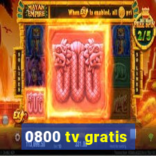 0800 tv gratis